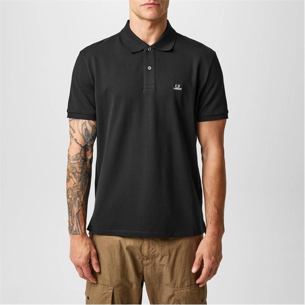 CP Company Polo - Short Sleeve - Black